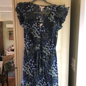 Rebecca Taylor Ava Floral V-Neck Dress